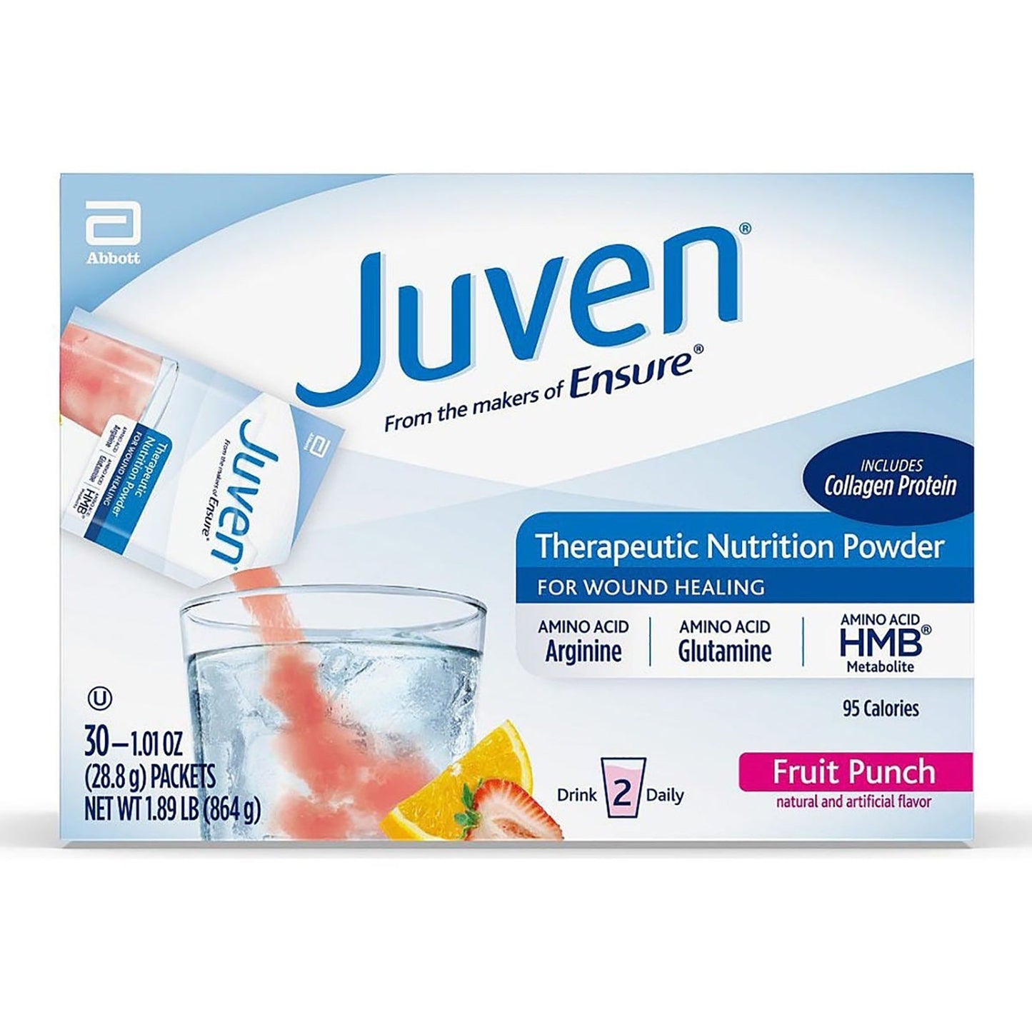 JUVEN, PDR FRUIT PUNCH 1.02OZPKT