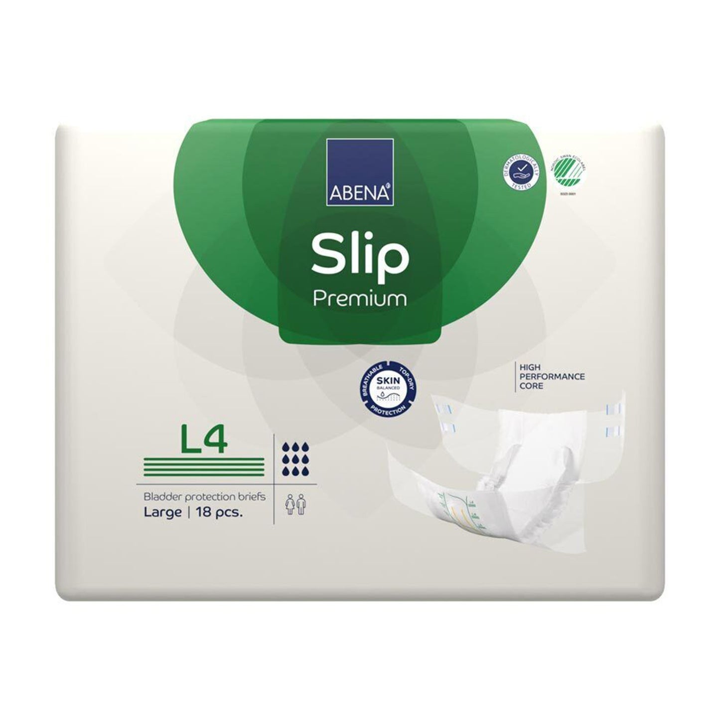BRIEF, INCONT ABENA SLIP PREMADLT L4 LG