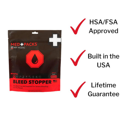 FIRST AID PACK, BLEED STOPPERALL-IN-ONE ADVANCED