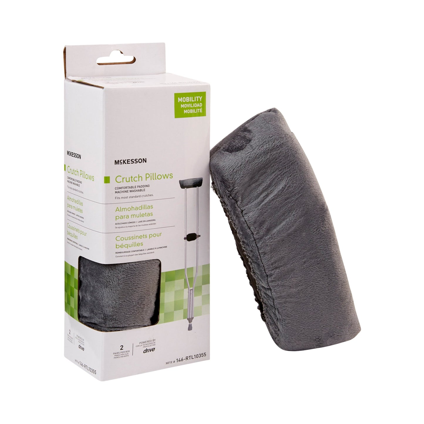CUSHION, CRUTCH UNDERARM & HAND UNIV