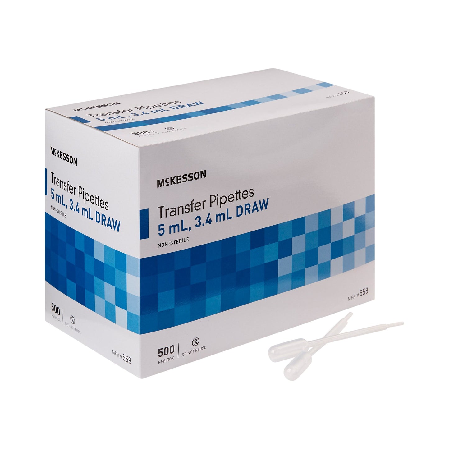 PIPETTE, TRANS 3.4ML DRAW 5ML