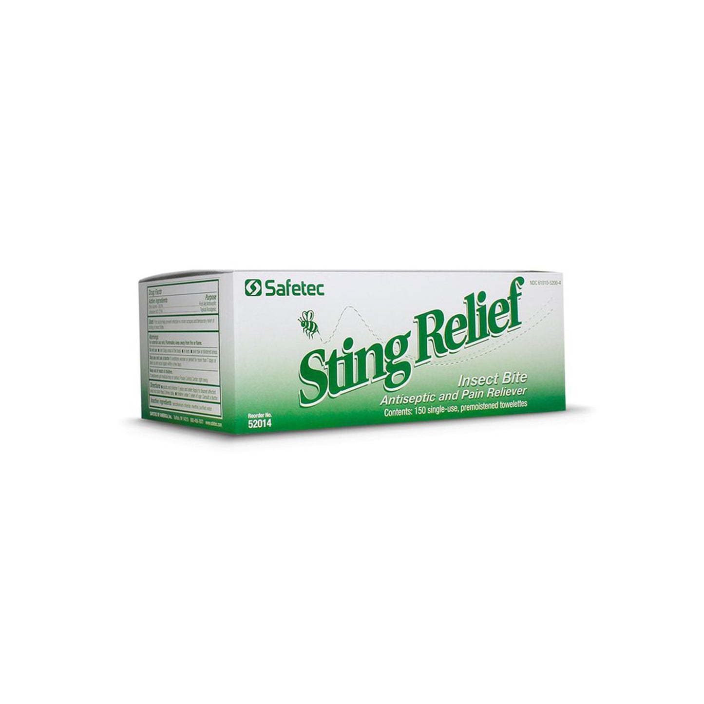 WIPE, STING RELIEF TOWELETTES