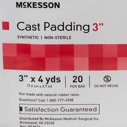 PADDING, CAST SYN 3"X4YDS