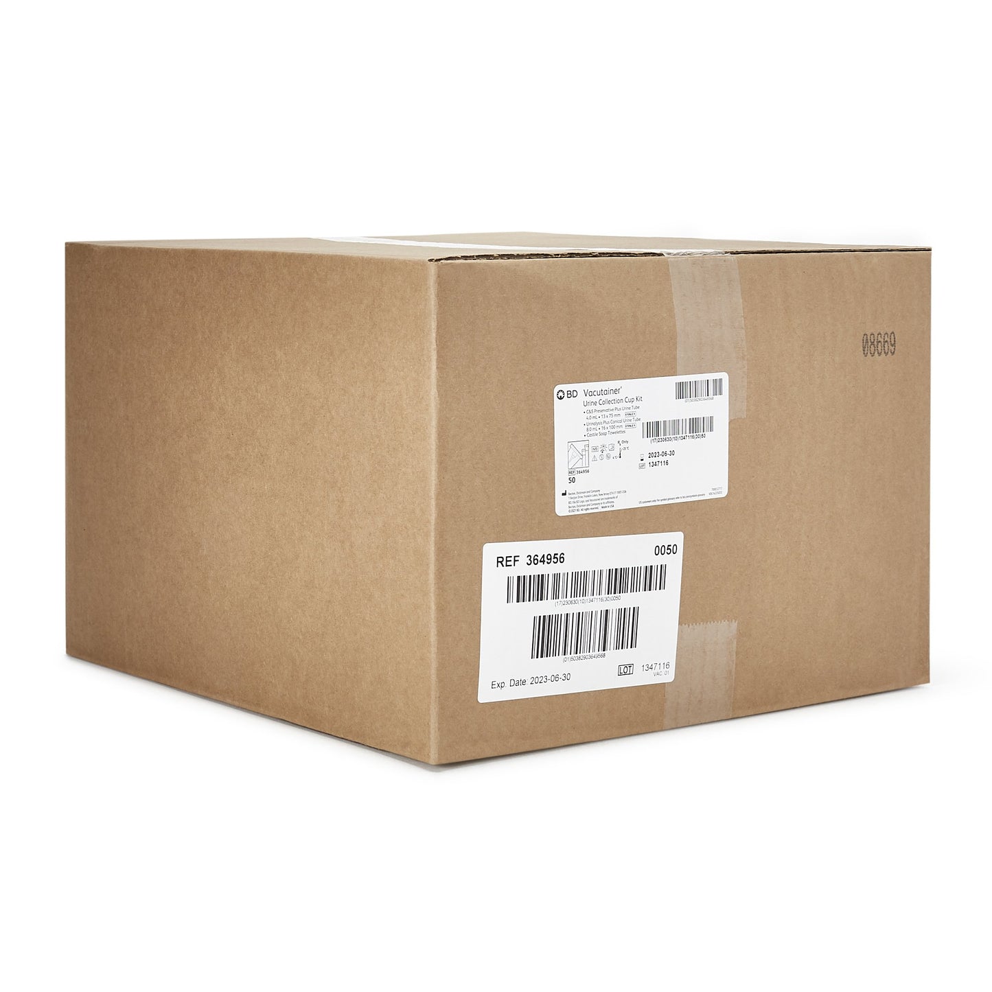 COLLECTION KIT, URINE COMPLETE8ML 13"X75"