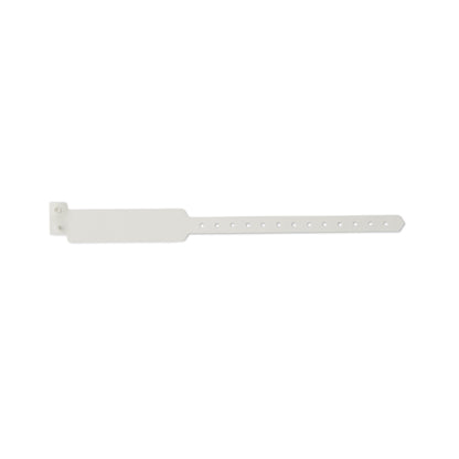 ID BAND, PERMANENT CLSR WHT