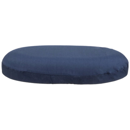 CUSHION, DONUT NAVY BLU 16"
