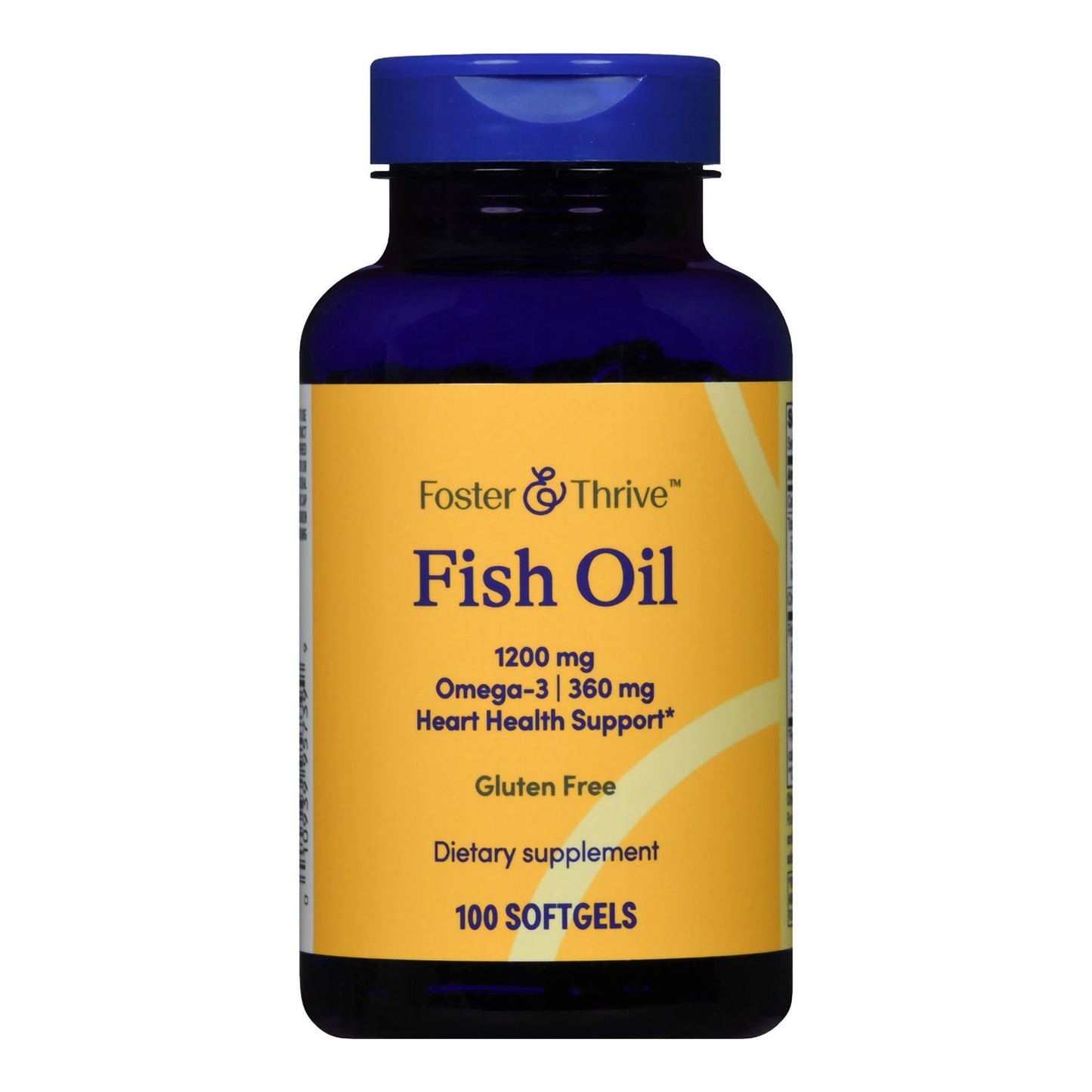 FISH OIL, CAP SGEL FT SM 1200MG