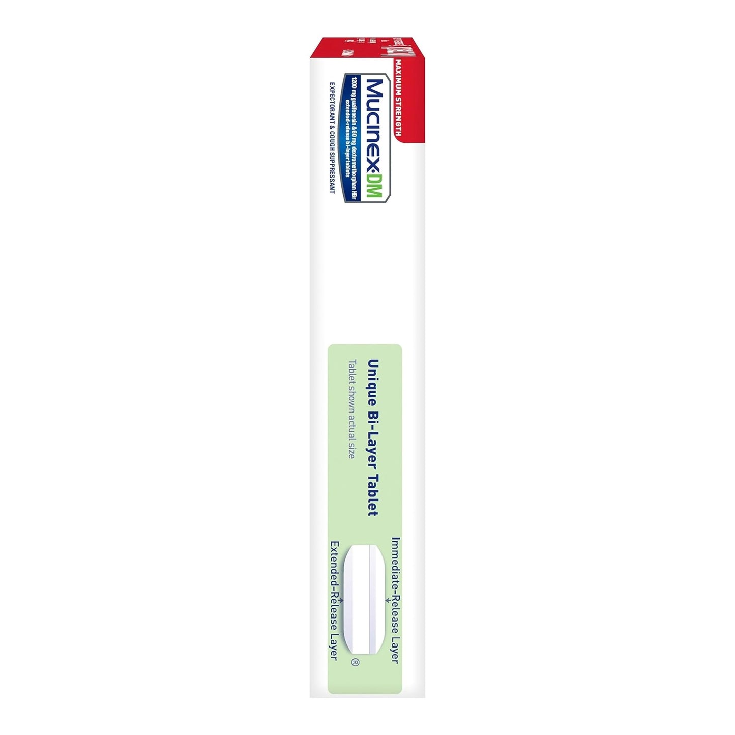 MUCINEX DM, TAB MAX STRNTH 1200-60MG
