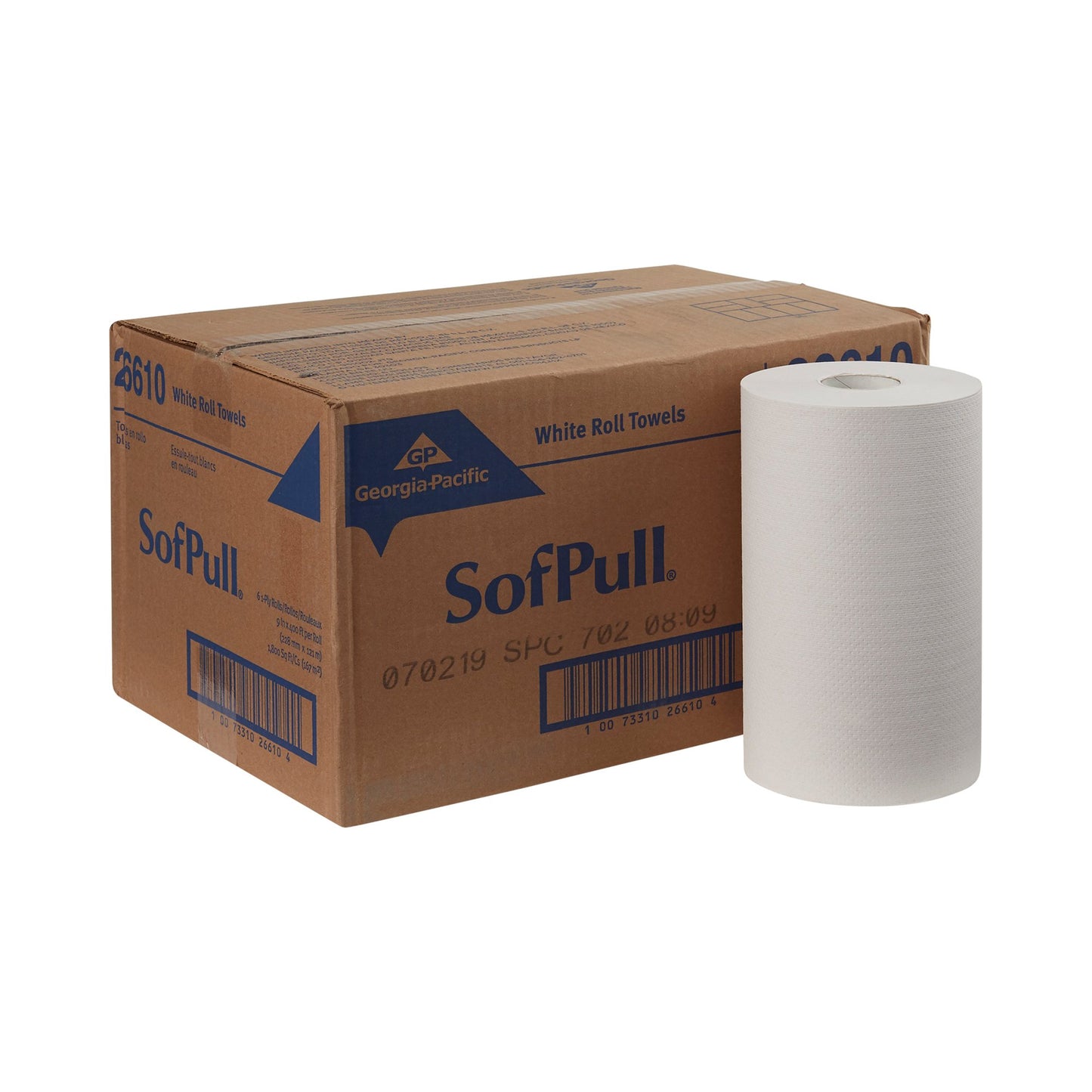 TOWEL, SOFPULL PAPER RL WHT