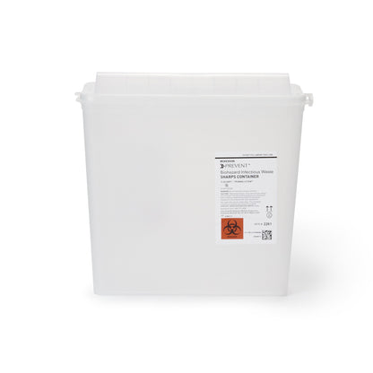 CONTAINER, SHARPS CLR 5QT HORIZ