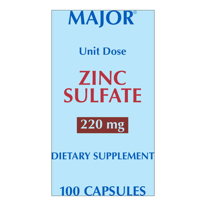 ZINC SULFATE, CAP 220MG UD
