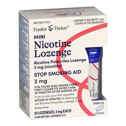 NICOTINE, LOZ FT SM MINI CHERRY ICE 2MG