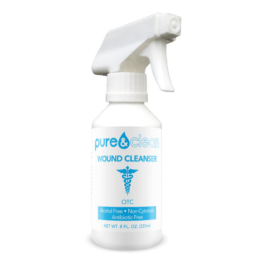 CLEANSER, WND PURE AND CLEAN 8OZ