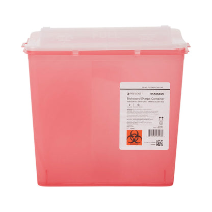 CONTAINER, SHARPS RED 2GL