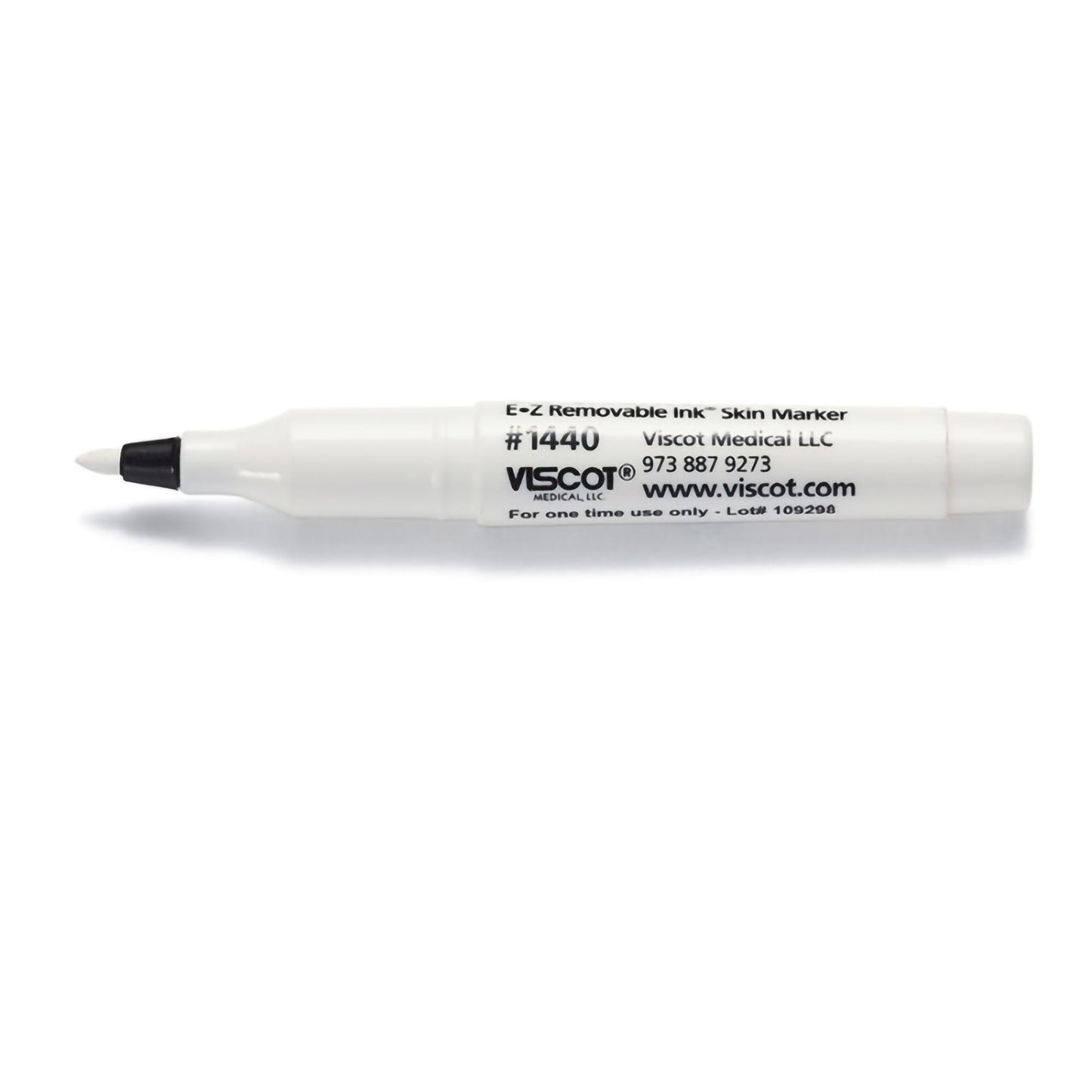 MARKER, SKIN EZ REMOVABLE INKWHT