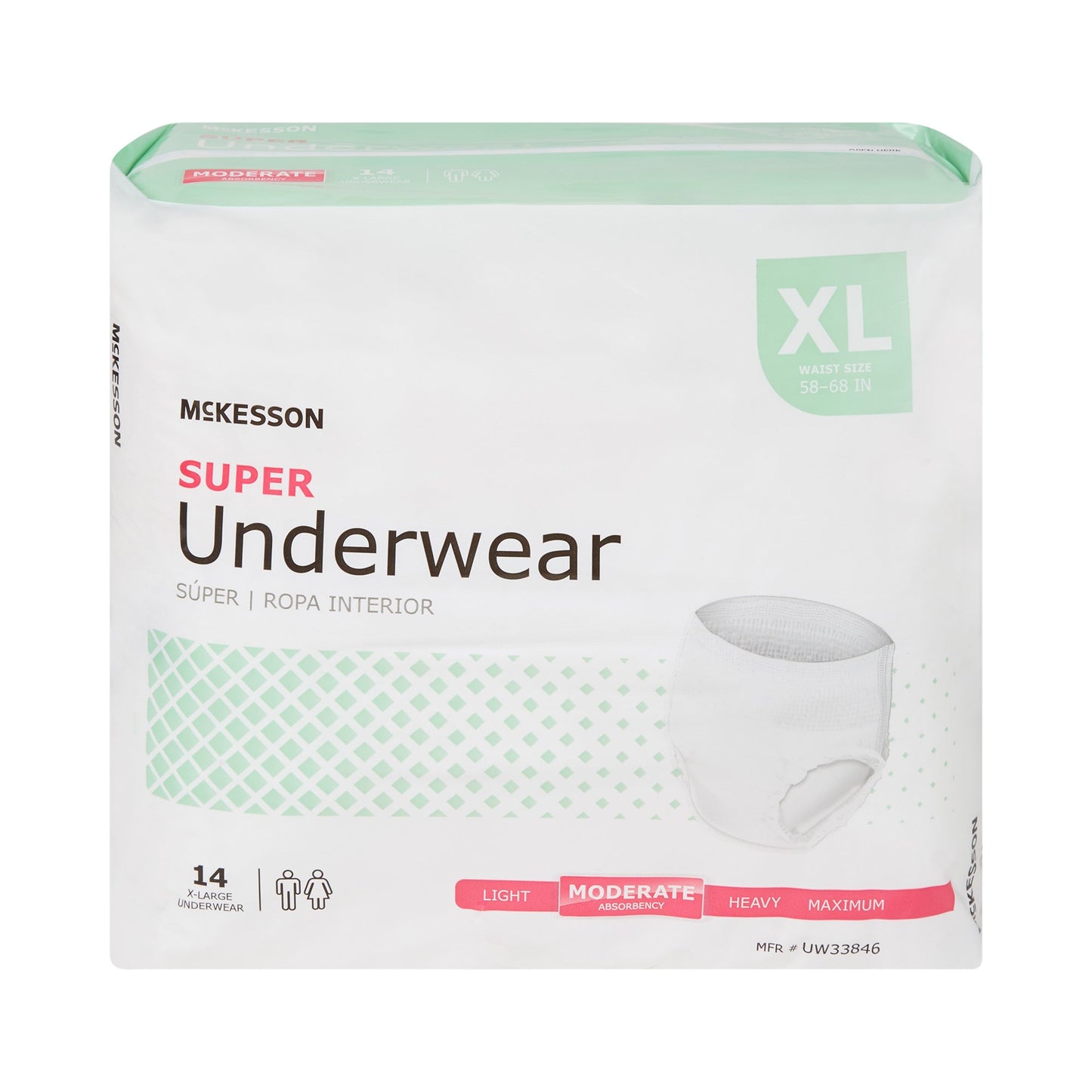 UNDERWEAR, SUPER XLG