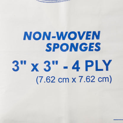 SPONGE, GAUZE N/WVN 3"X3"
