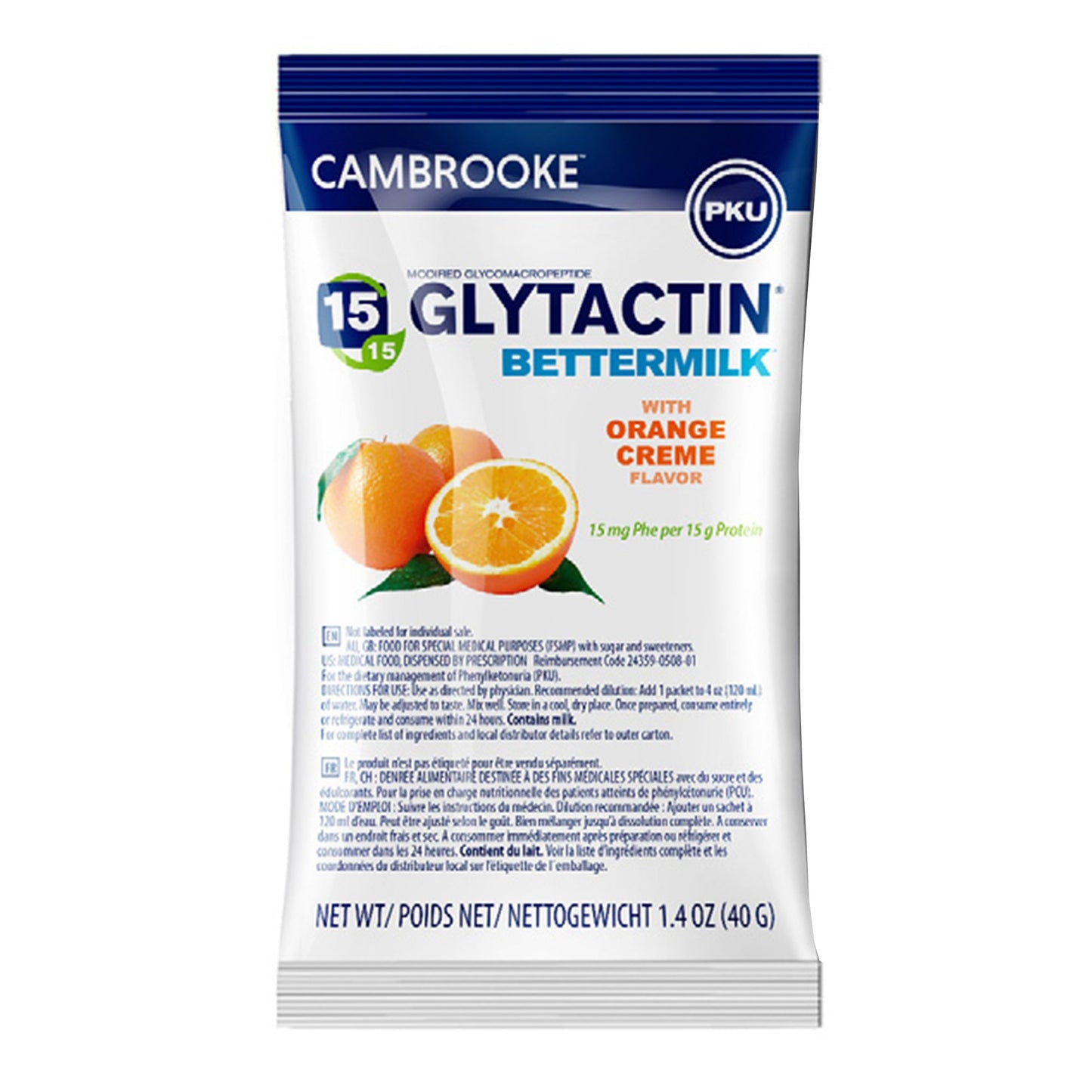 SUPPLEMENT, ORAL BETTERMILK 160CAL ORG CRM 1.4OZ