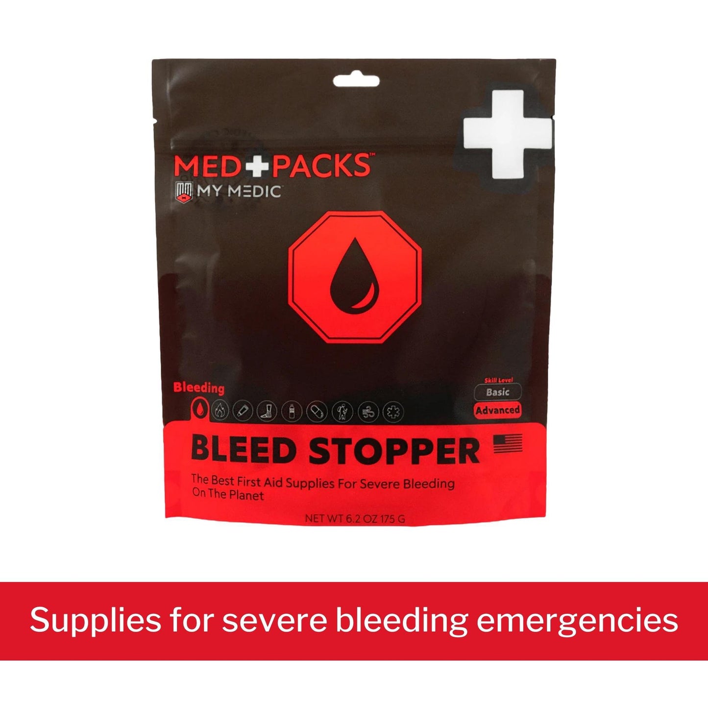 FIRST AID PACK, BLEED STOPPERALL-IN-ONE ADVANCED