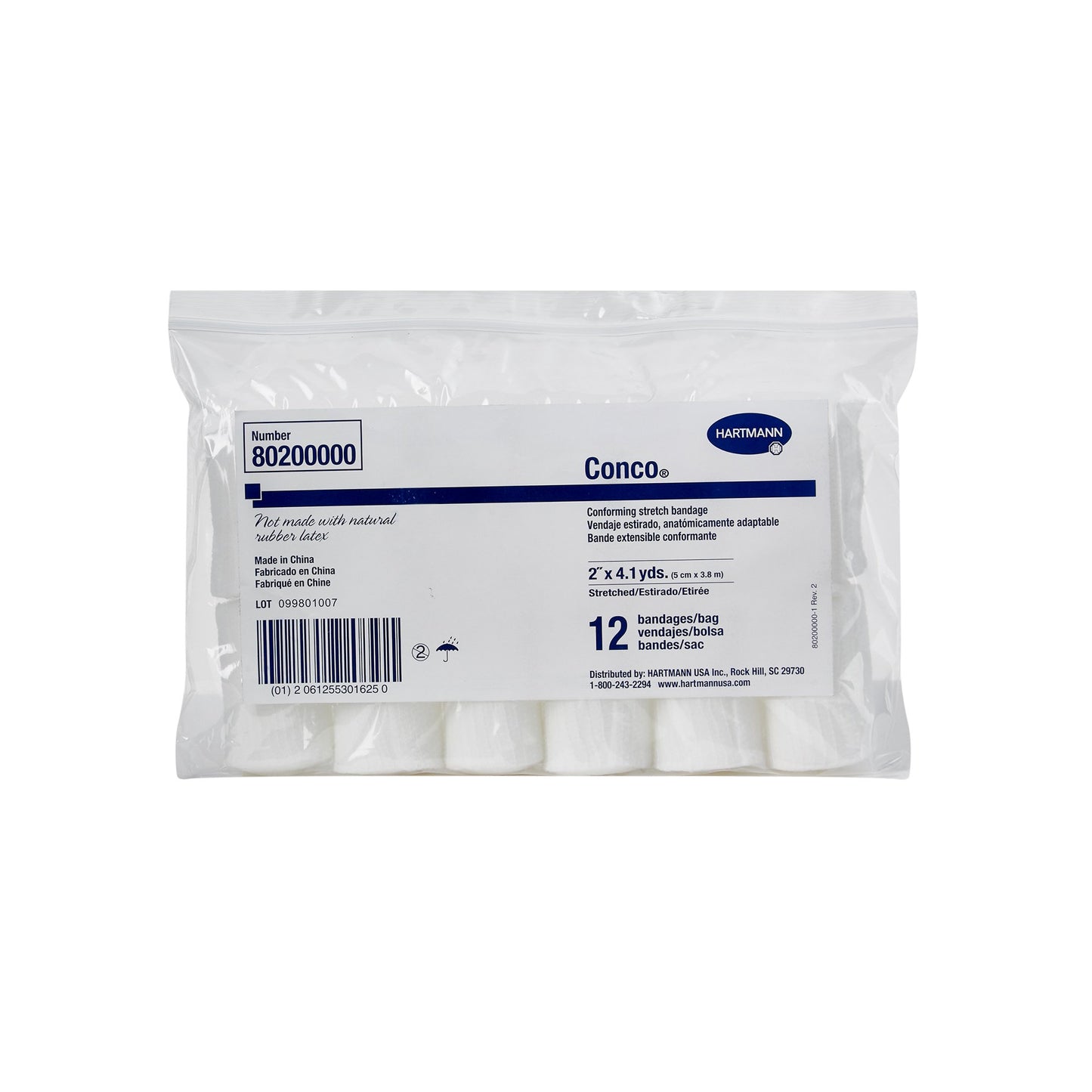 BANDAGE, CONFORM STRETCH 2"X4.1YDS
