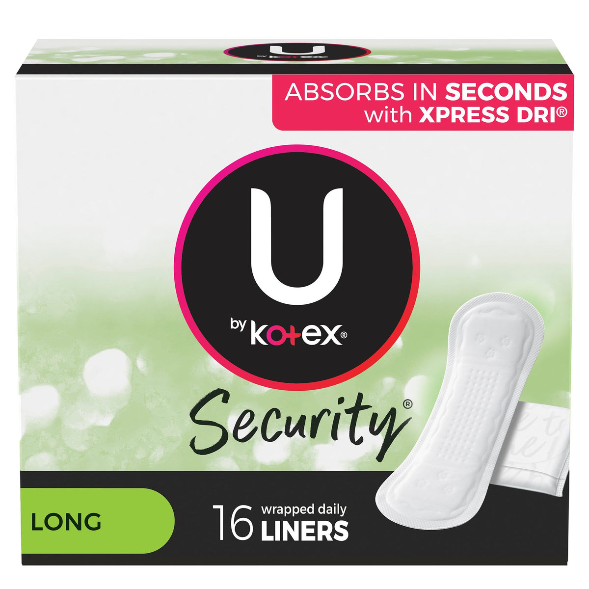 LINER, PANTY KOTEX INDIVIDUALWRAP