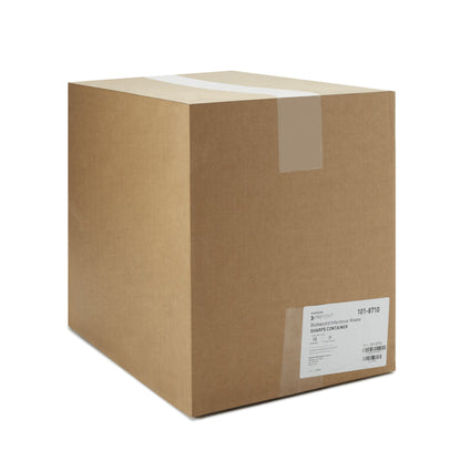 CONTAINER, SHARPS RED 3GL STACKABLE