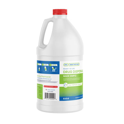 RX DESTROYER, SOL F/DISP OF UNUSED MEDS 64OZ