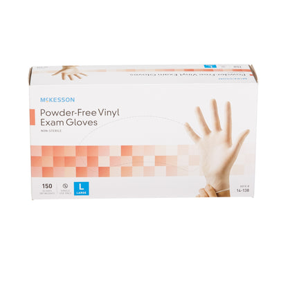 GLOVE, EXAM VNYL LG N/S
