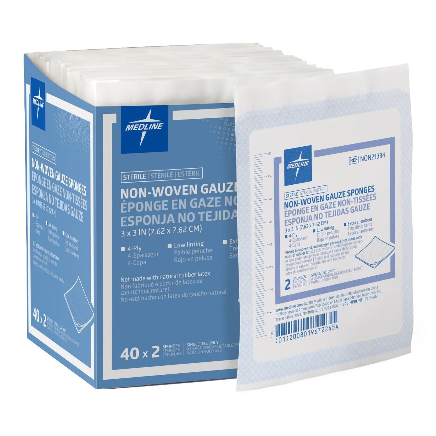 SPONGE, GAUZE NON WOVEN STR