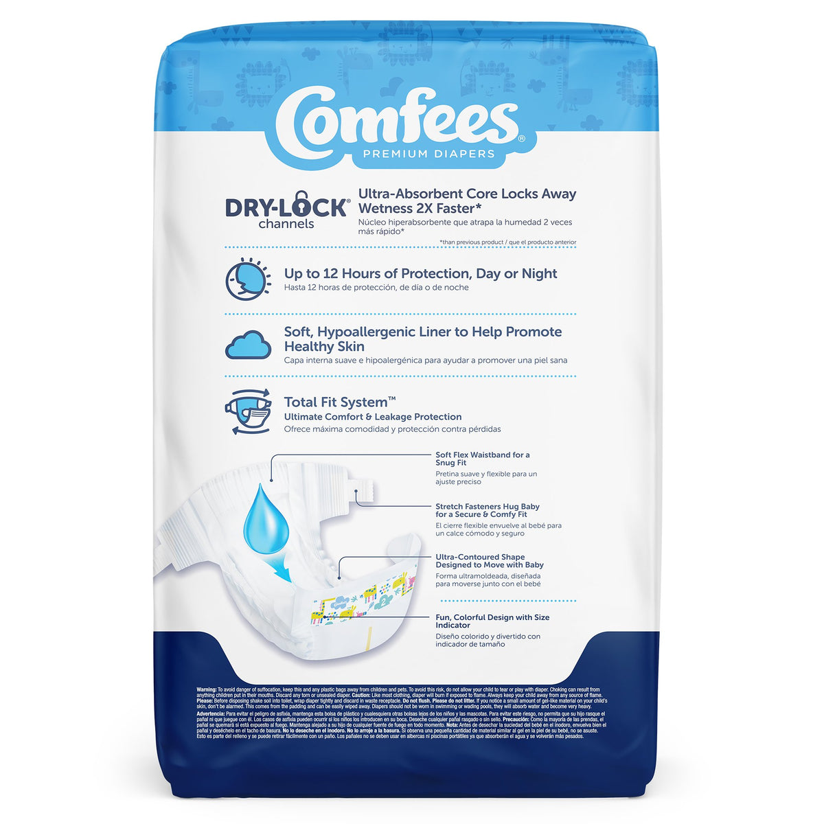 DIAPER, BABY COMFEES SZ2