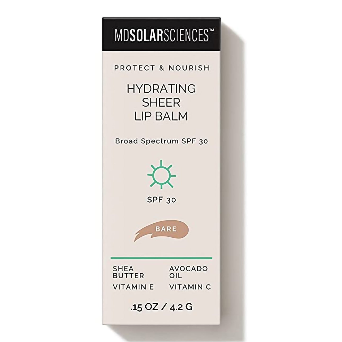 BALM, LIP SPF 30 HYDRATING SHEER BARE 0.15OZ