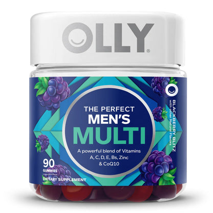 OLLY, GUMMY MENS MULTI BLK BERRY