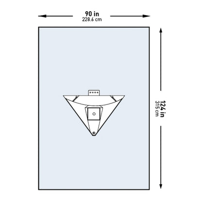 DRAPE, SURGICAL ORTHO KNEE 90"X124"
