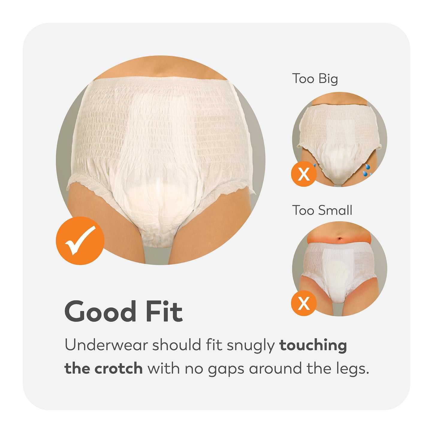 UNDERWEAR, TRANQUILITY OVERNTMED 34"-38"