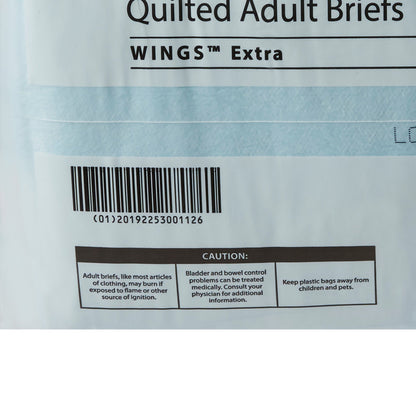 BRIEF, QUILTED SIMPLICITY ADLTLG