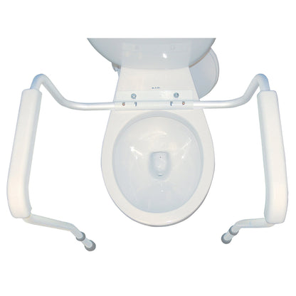 FRAME, TOILET SAFETY ALUM ADJDRVMED