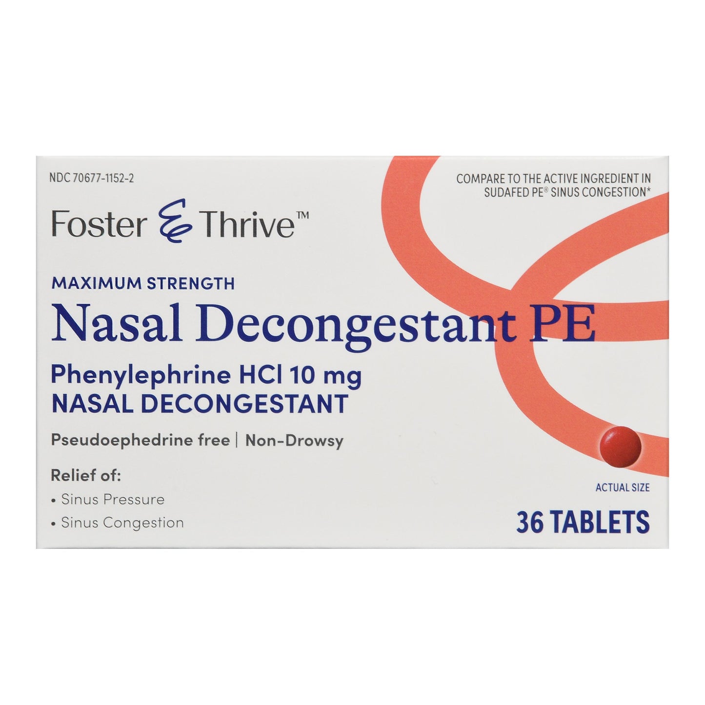 NASAL DECONGESTANT PE, TAB FTSM 10MG