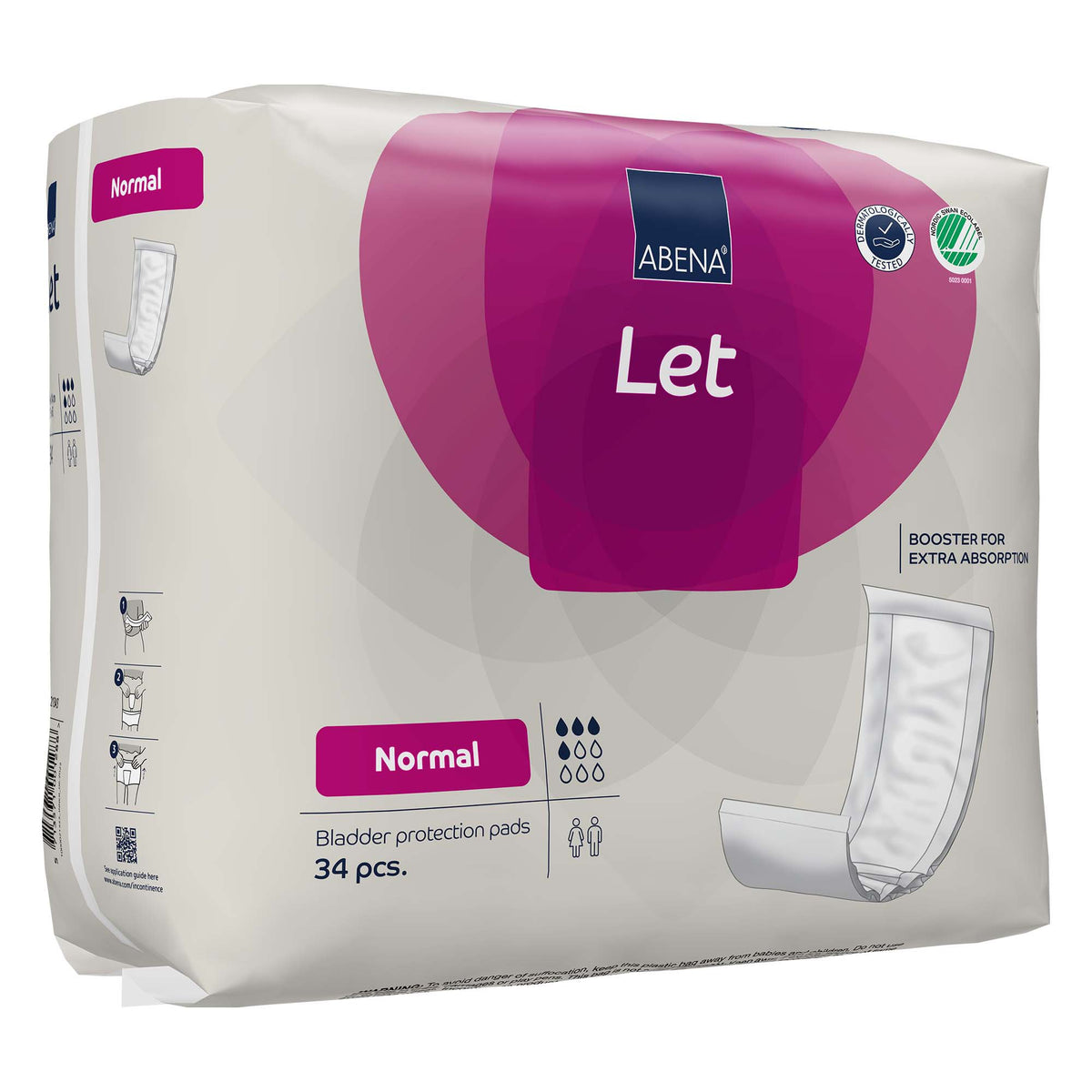 PAD, INCONT ABENA LET PREM BOOSTER ADLT NORMAL
