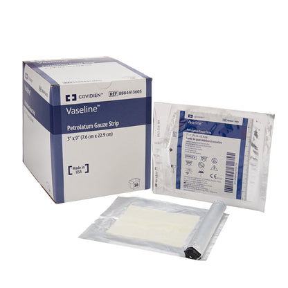 DRESSING, VASELINE FOIL PK STR3X9