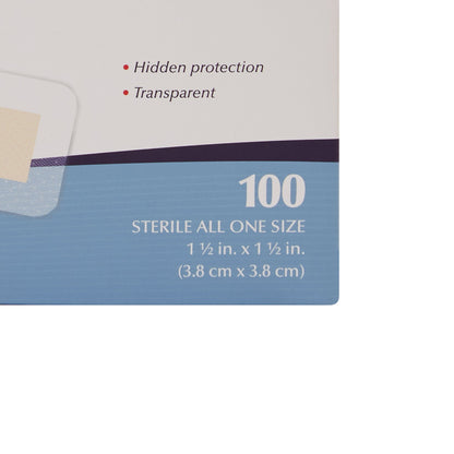 BANDAGE, ADH PATCH CLR 1 1/2"