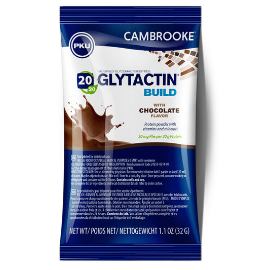 GLYTACTIN BUILD 20/20, PDR CHOCOLATE 20G