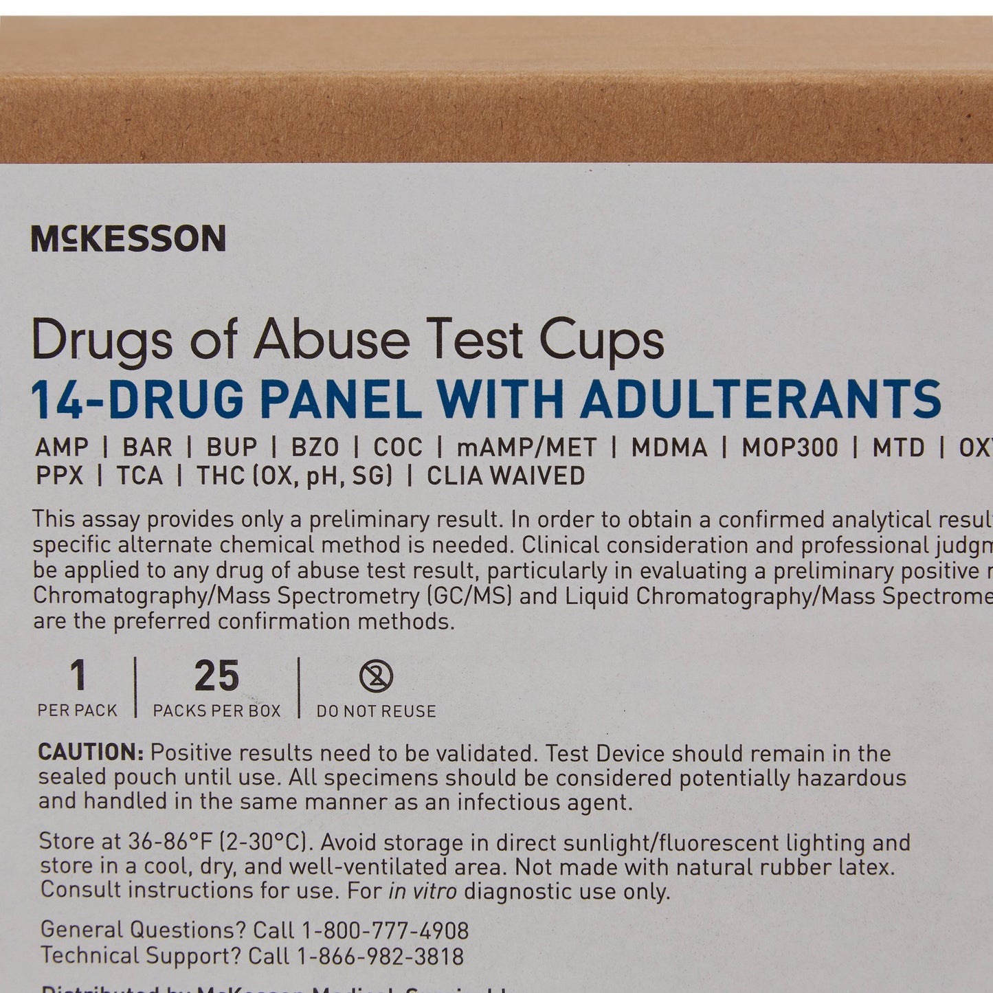 TEST KIT, DRUG SCREEN 14PANELWAIVED