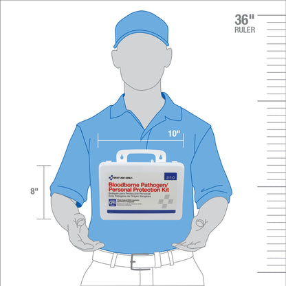 SPILL KIT, CLEANUP W/PERSON PROTECT/BBP/CPR SHIELD