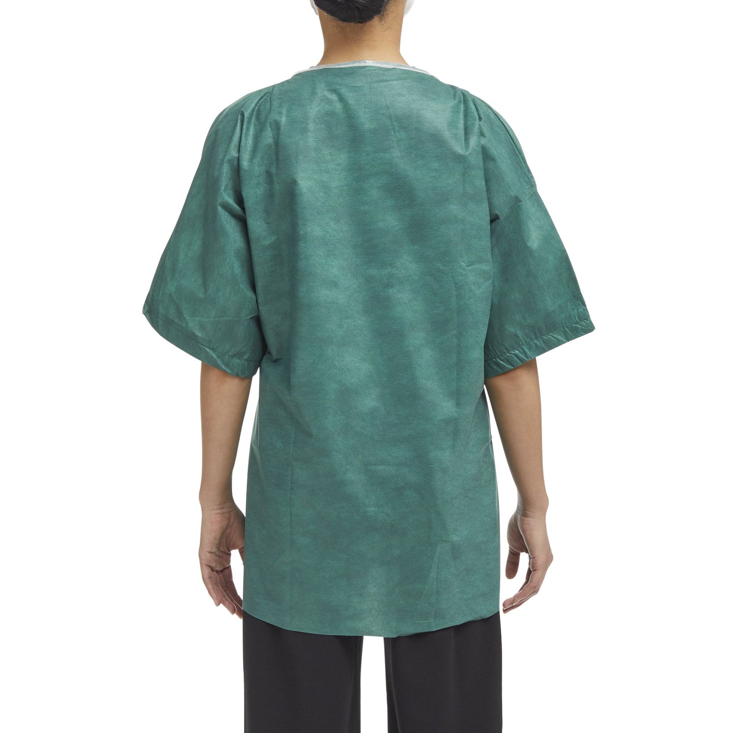 SHIRT SCRUB GRN MED 30/CSNONWOVEN 38-40"