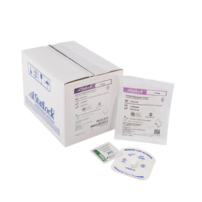 CATH SECURE, STATLOCK FOLEY SWIVEL SIL PET