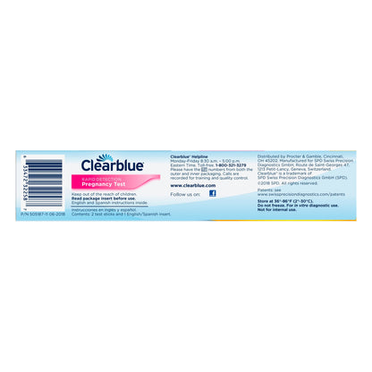 PREGNANCY TEST, CLEARBLUE RAPID DETECTION