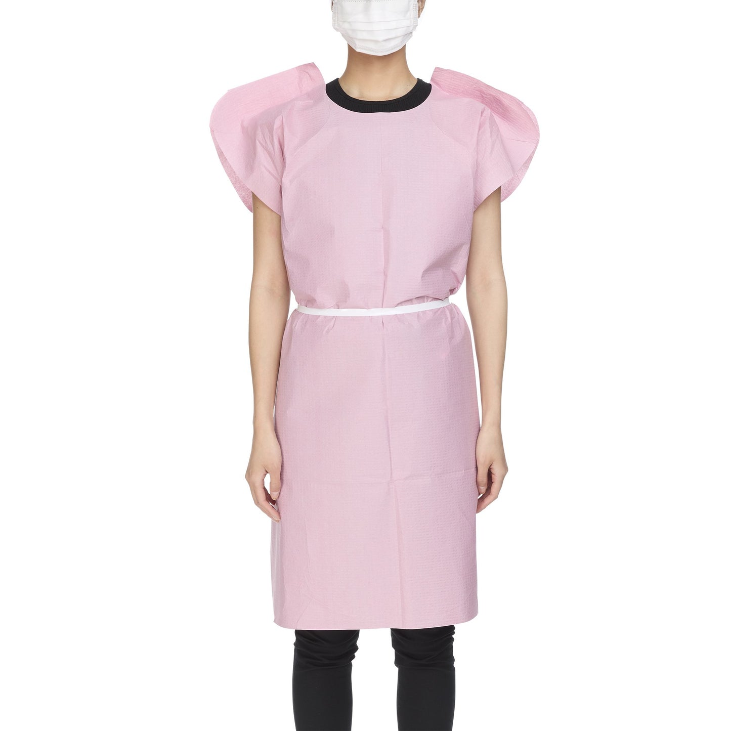 GOWN, EXAM T/P/T F/B OPN MAUVE30X42