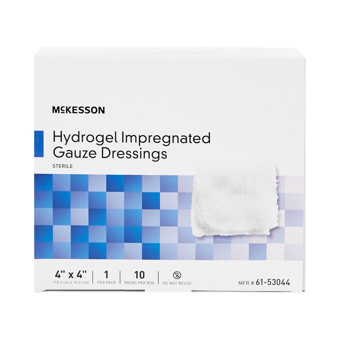 DRESSING, HYDROGEL IMPREG GAUZE 4"X4"