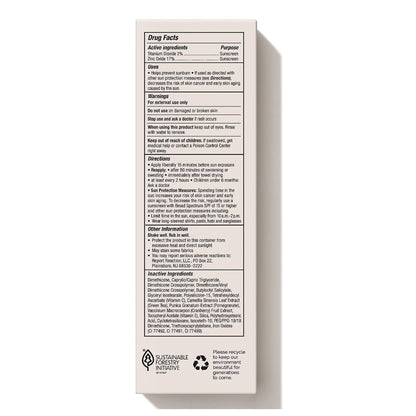 SUNSCREEN, CREAM MINERAL SPF503.4OZ