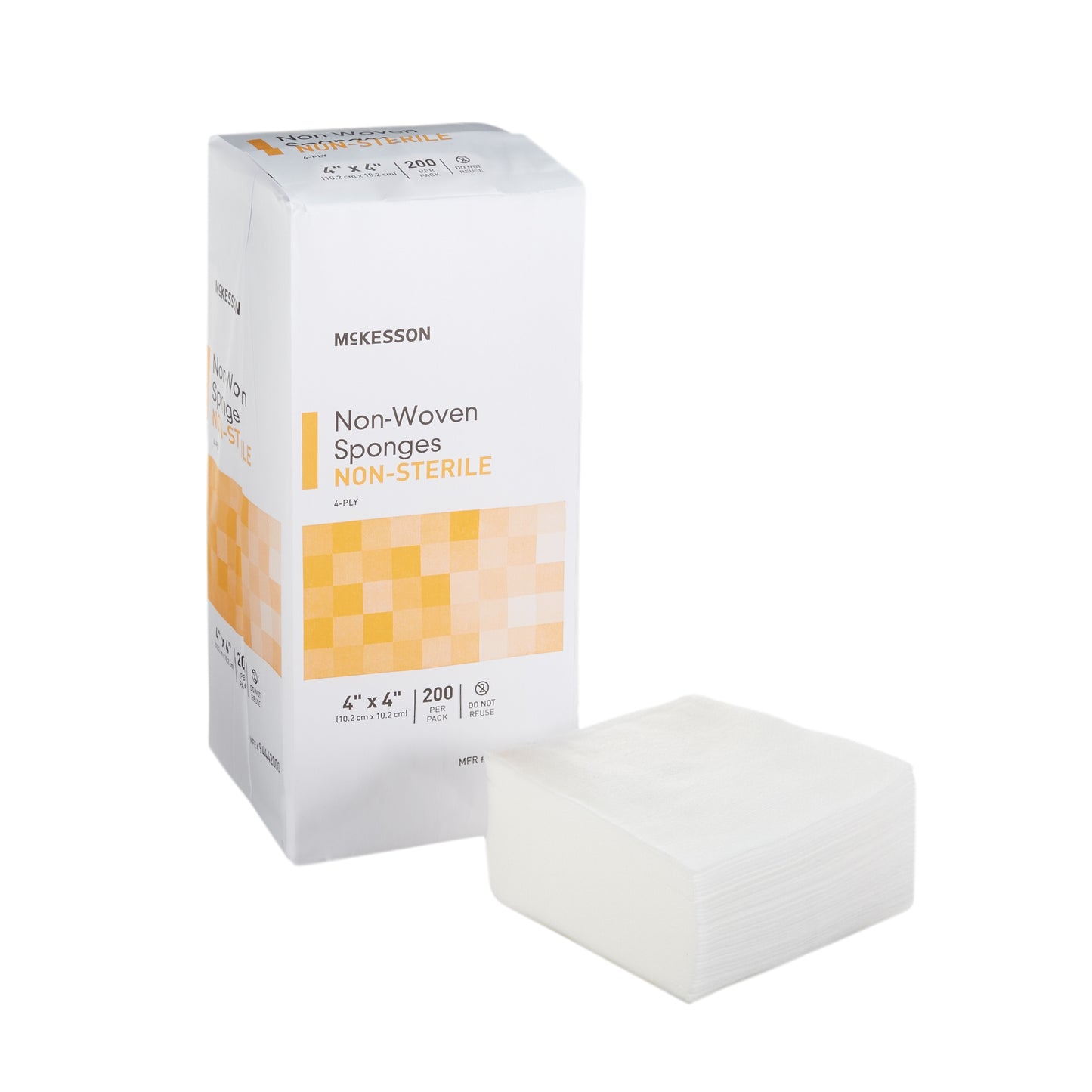 SPONGE, N/WOVN 4"X4" N/S